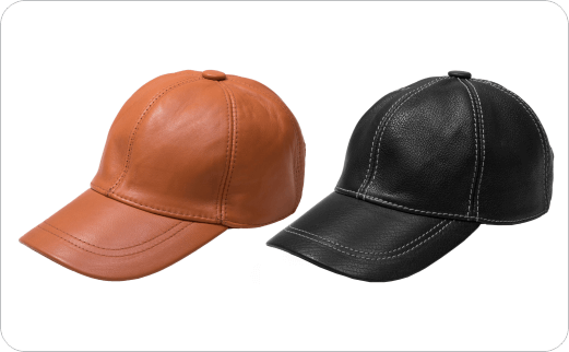 کلاه های تمام چرم (Leather Cap)، پوششی جانبی برای مد