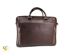 کیف اداری چرمی مدل دابلز - کیف