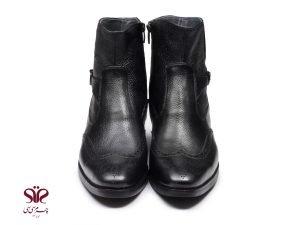 نیم بوت چرم مردانه مدل مارتین 2