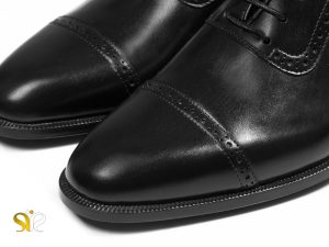 کفش مردانه مجلسی با چرم مات براق