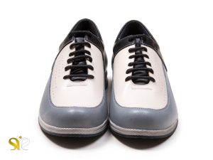 کفش اسنیکر دخترانه بنددار سفید مدل کاریان - کفش تبریز