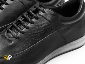 کفش اسنیکرز دخترانه رنگ مشکی کاریان - کفش راحت اسپرت