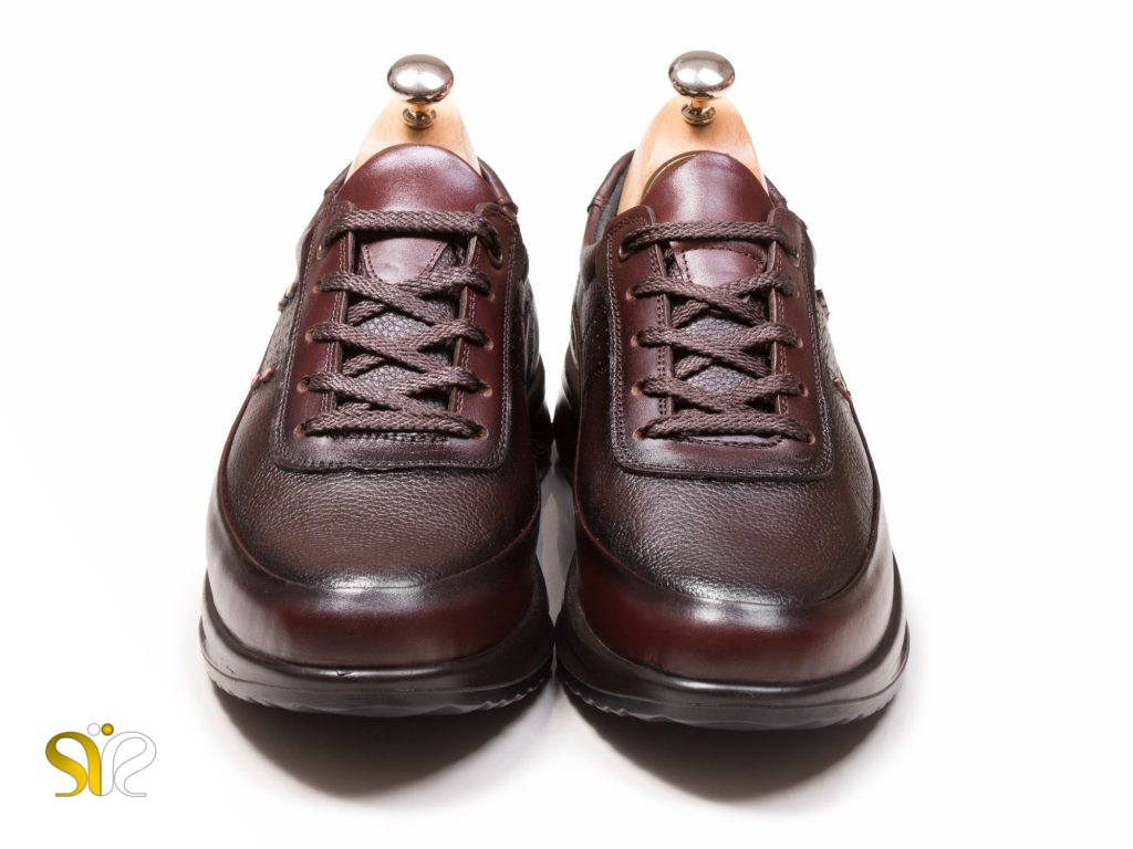 کفش مردانه اسنیکر مدل کراس قهوه ای - کفش تبریز