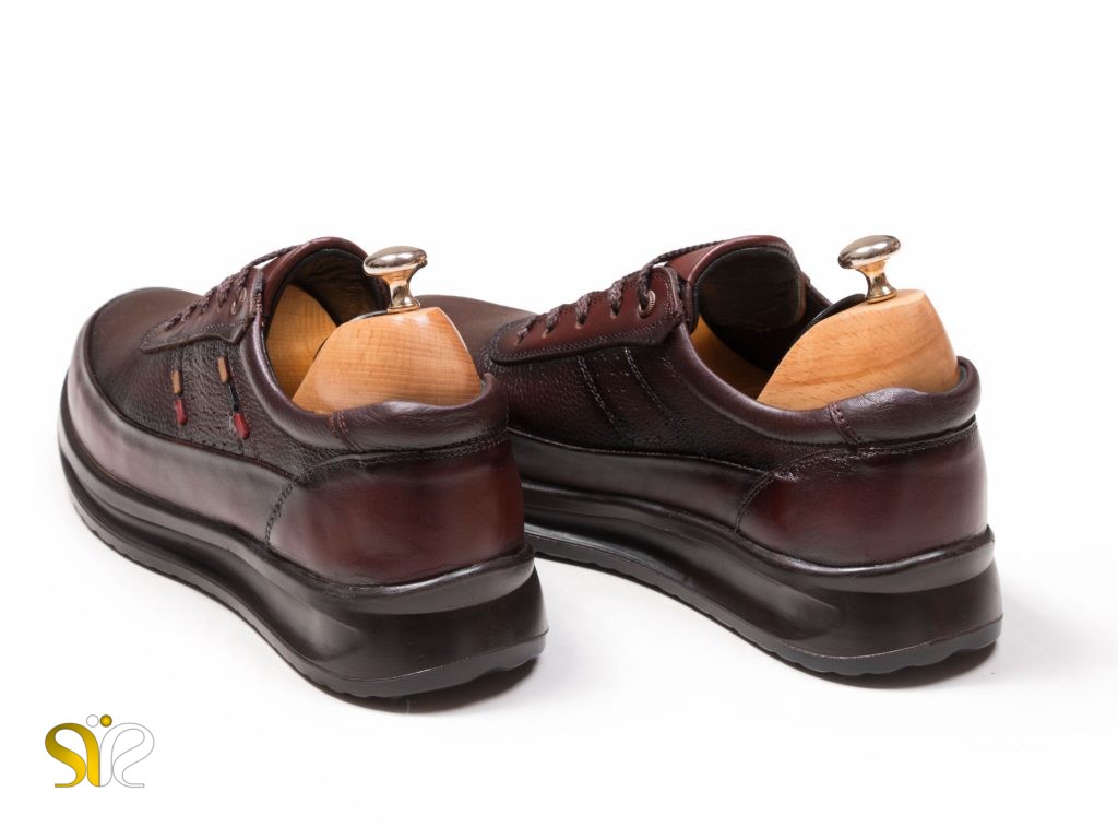 کفش مردانه مدل کراس قهوه ای سی سی - کفش اسنیکرز