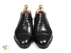 کفش کلاسیک مجلسی مردانه تبریز بنددار مدل پاناما سی سی