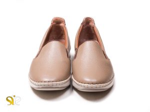 چرم رنگ کرم مدل ماندی سی سی