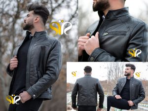 کاپشن چرم مردانه