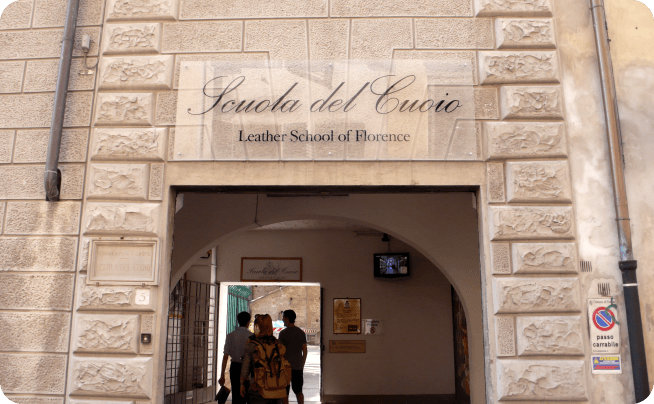 مشهورترین مدرسه چرم جهان، سکولا دل کیو (Scuola del Cuoio) در فلورانس ایتالیا