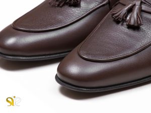 چرم مات و شلینگ گاوی کفش چرم مردانه