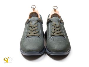 کفش اسپرت چرمی مدل لسکون سبز