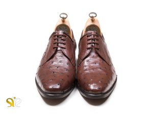 کفش چرم دست دوز تبریز مدل الماس سی سی