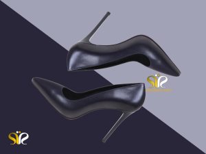 ماریا سرمه ای کفش مجلسی زنانه