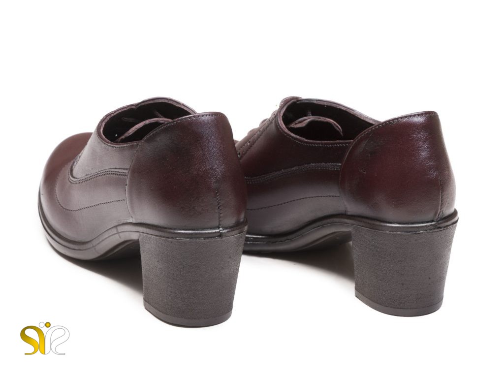 پاشنه ۵ سانتی پهن کفش زنانه بنددار کلاسیک مدل لرکس سی سی