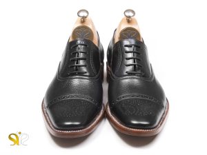 کفش چرم تبریز مدل پلاتو دست دوز سی سی