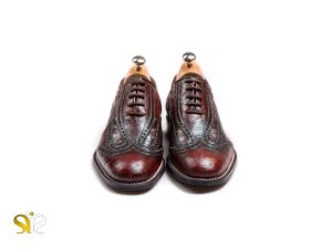 کفش تمام چرم دست دوز تبریز مدل سامی 1
