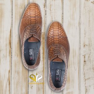 کفش مجلسی چرم دست دوز مدل مایکل