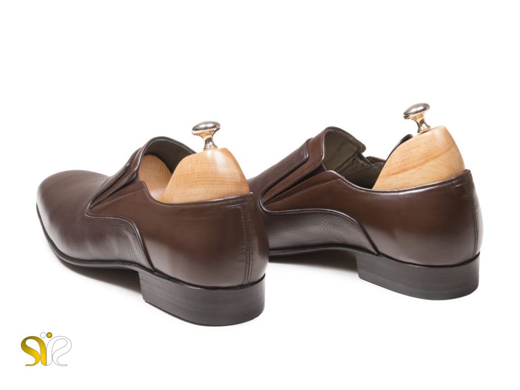 کفش مردانه مدل آلدو بی بند قهوه ای