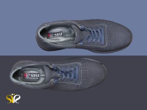 کفش اسنیکرز مردانه چرم نابوک مدل لسکون - 2