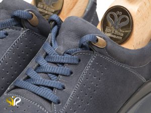 کفش اسنیکرز مردانه چرم نابوک مدل لسکون - 9