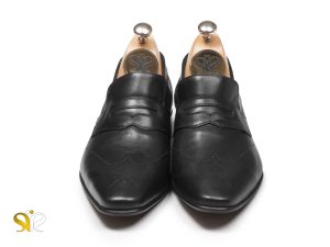کفش تبریز تمام چرم دستدوز سی سی مدل فرانسوی