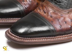 کفش تمام چرم دستدوز مردانه مجلسی مدل شایان وی آی پی - 6