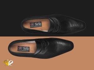 کفش چرم تمام دستدوز تبریز مدل فرانسوی