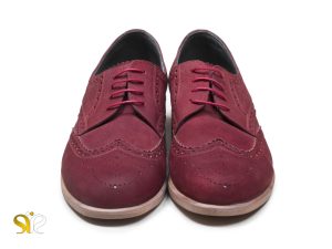 کفش چرم تمام دستدوز زنانه آکسفورد مدل فورلا