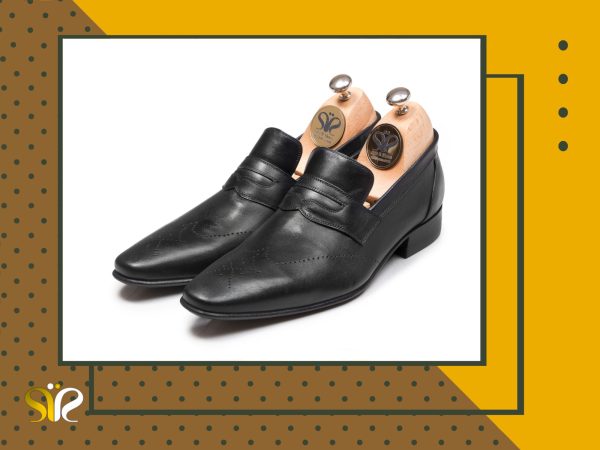 کفش چرم دستدوز سی سی مدل فرانسوی