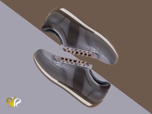 کفش اسنیکر با کیفیت طوسی جیسون