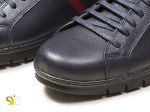 کفش اسنیکرز پسرانه سورمه ای مدل گلزار