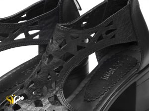 برش لیزری کفش زنانه تابستانی