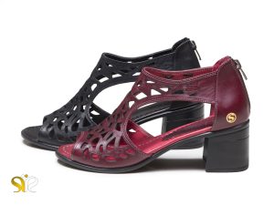 کفش تابستانه زنانه چرمی مدل لاله