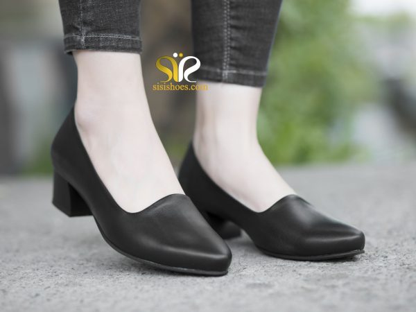کفش زنانه پاشنه کوتاه مدل کنسیس - تصویر 5