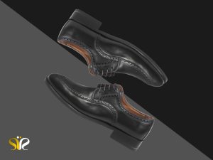 کفش چرم دستدوز مردانه مدل فاویو مشکی