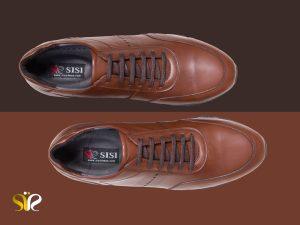 کفش چرم اسپرت مردانه