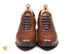 کفش اسپرت میلان رنگ عسلی