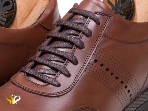 کفش عسلی مدل میلان