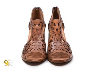 طرح حصیری کفش تابستانی زنانه