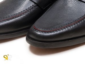 دوخت رویه کفش لوفر چرم مرداه