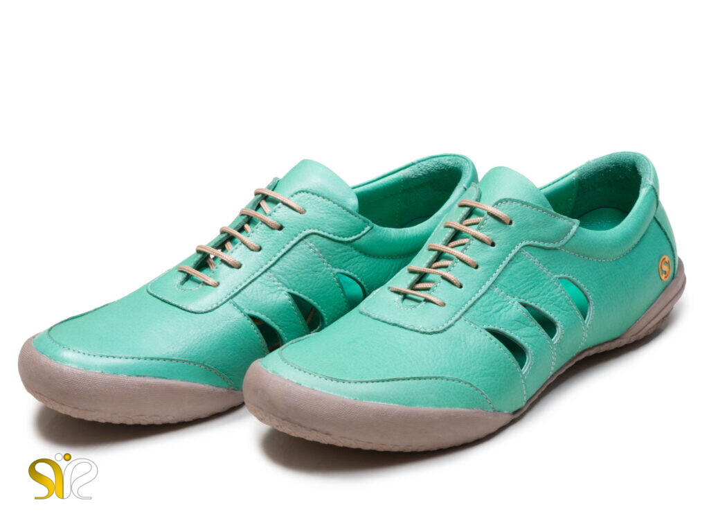 عکس مدل کفش تابستانی دخترانه سبز
