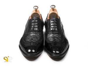 کفش چرم دستدوز مردانه مجلسی مدل ارس