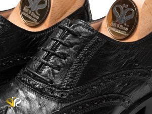 کفش چرم دستدوز مردانه مجلسی مدل ارس