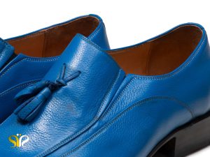 چرم آبی گاوی