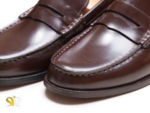 کفش طرح لوفر قهوه ای شیک