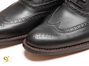 دوخت زنجیربخیه کفش دستدوز کارینو