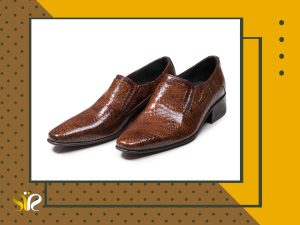 کفش چرم مجلسی مدل ونیز