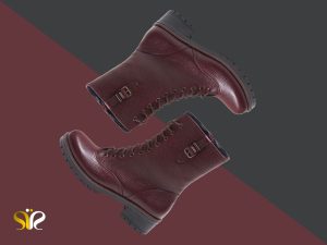 ست پوتین زنانه مدل نیلا زرشکی