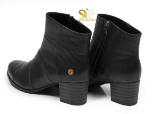 نیم بوت زنانه مدل سارینا مشکی