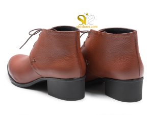 نیم بوت زنانه پاشنه پهن کوتاه