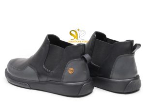 نیم بوت تخت زنانه چرمی